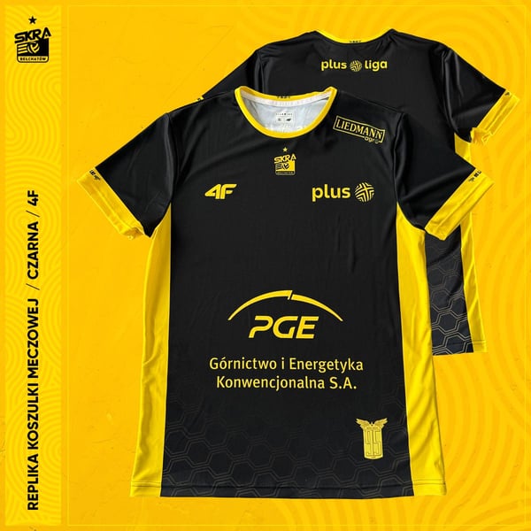 Koszulka Replika Wyjazdowa PGE GiEK Skra Bełchatów 25/26