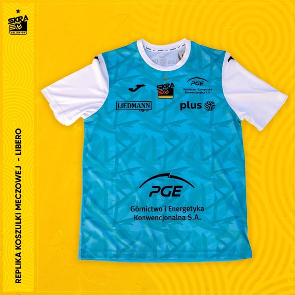 Niebieska replika koszulki meczowej